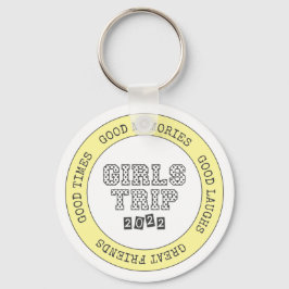 Girls Resa 2022 Girls Helg Vacation Getaway Nyckelring