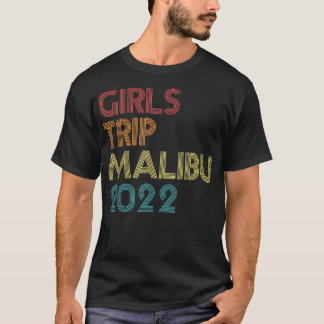 Girls Resa 2022 Malibu California Vacation Matchin T Shirt