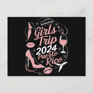 Girls Resa 2024 Puerto Rico Travel Group Caribbean Vykort