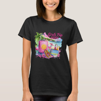 Girls Resa Aruba 2025 Tropical Vacation Vibes T Shirt