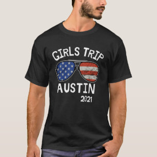 Girls Resa Austin Texas 2021 Dam Vacation Weeke T Shirt