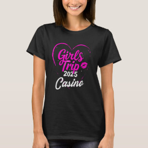 Girls Resa Casino 2025 Shirt Vacation Helg Birt T