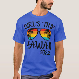 Girls Resa Hawaii 2022 Sunglass Sommaravacation T Shirt