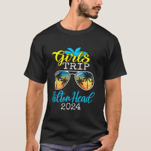 Girls Resa Hilton Head 2024 Womens Helg Birthda T Shirt