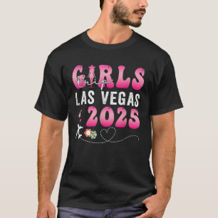 Girls Resa Las Vegas 2025 USA Summer Vacation Ladi T Shirt