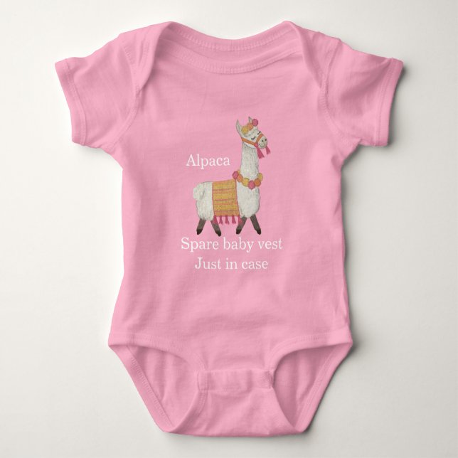 Girls rosa lustig t shirt (Framsida)