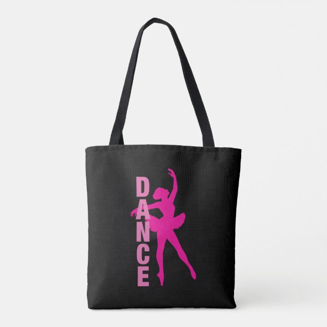 Girls Shock rosa Ballerina Dance Tygkasse (Baksida)