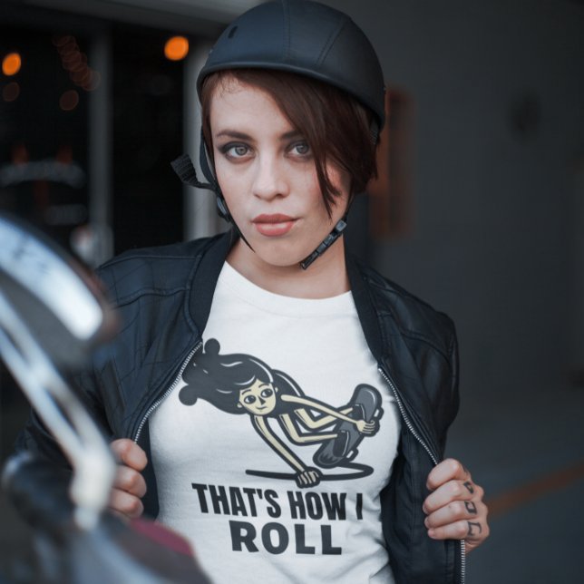 GIRLS SKATEBOARDING SKATEBOADER T-SHIRTS (Skapare uppladdad)