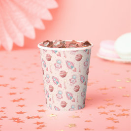 Girls Space Birthday Kids Pink Astronaut