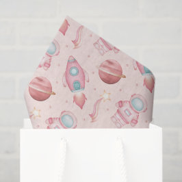 Girls Space Birthday Pink Astronaut
