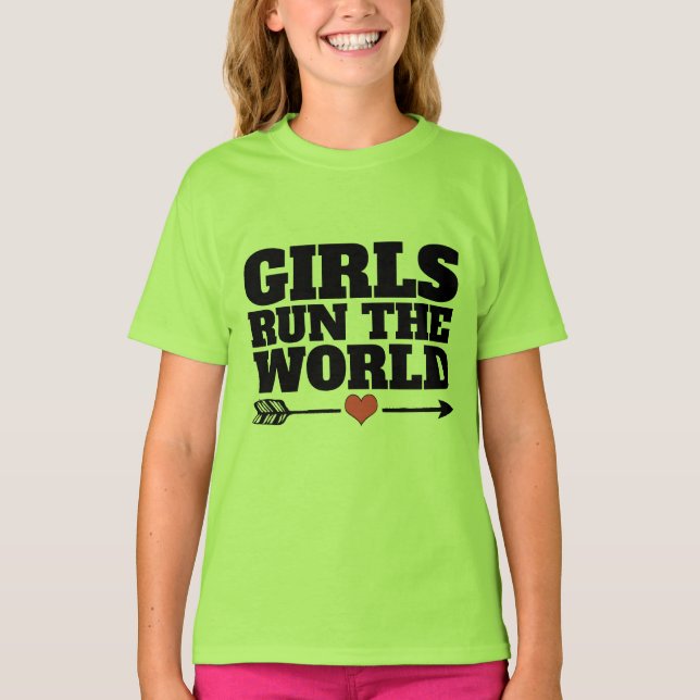 GIRLS SPRINGA I VÄRLDEN T-Shirts (Framsida)