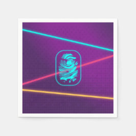 Girls Spy Party Laser Pappersservett