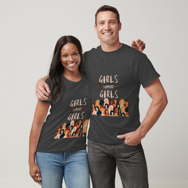 Girls support Girls T Shirt (Unisex)
