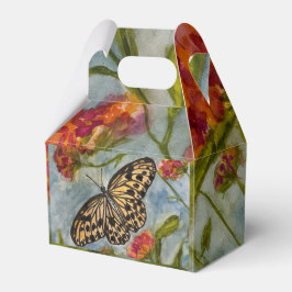 Girls Sweet Butterfly Birthday Favor Box Presentaskar