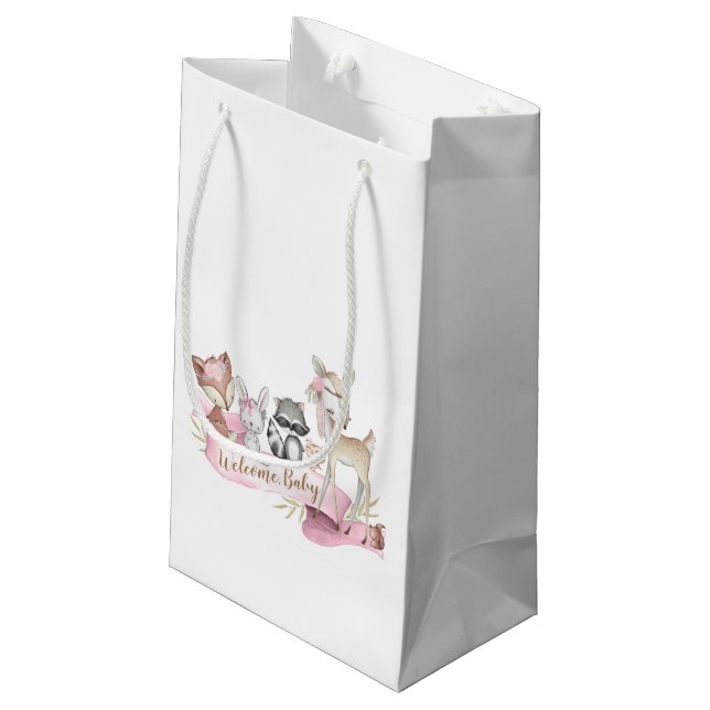 Girls Sweet Woodland Animal Flicka (Baksidan Vinklad)