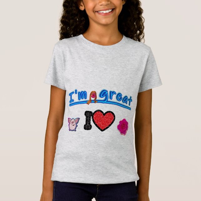 Girls' t-shirt (Framsida)
