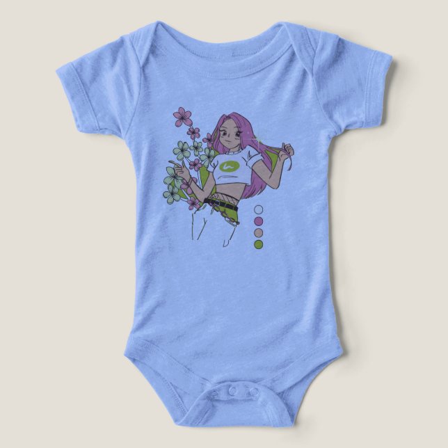 Girl's T-Shirt (Design Framsida)