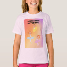 Girls T-shirt ballerinas