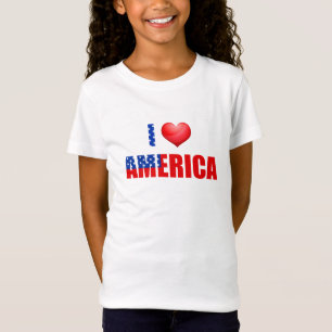Girls T-Shirt-Patriotic T-Shirt
