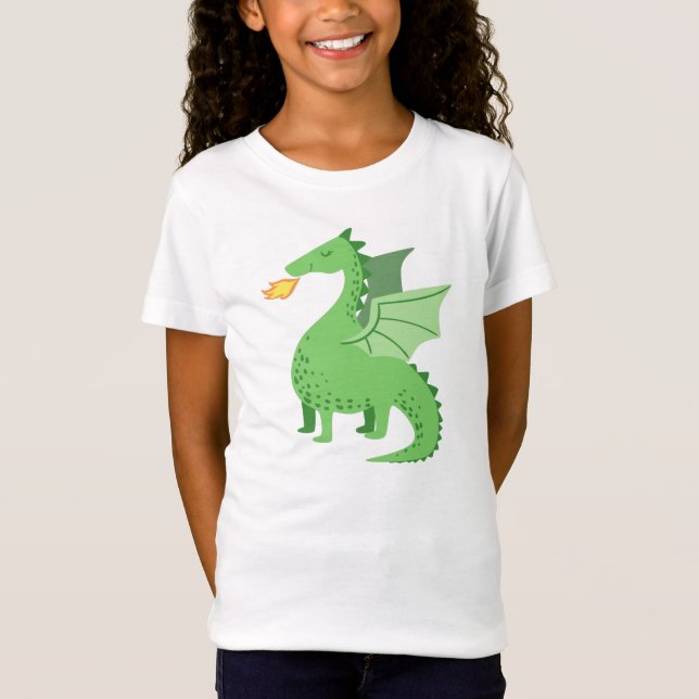 Girls T-Shirts Dragon (Framsida)