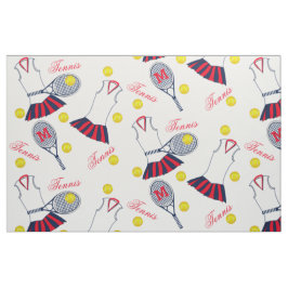 Girls Tennis Racquet och Bollar Monogram Tyg