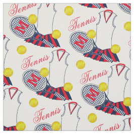 Girls Tennis Racquet och Bollar Monogram Tyg