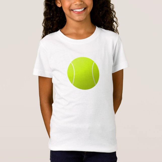 Girls Tennis T-Shirt (Framsida)