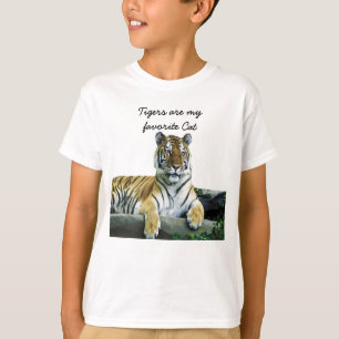 Girls Tiger-skjorta Tröja
