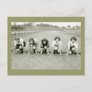 Girls Track, 1920-talet Vykort
