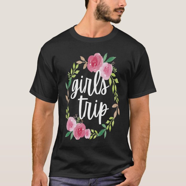 Girls Trip 2021, Vacay Mode, Girl Squad Weekend Tr T Shirt (Framsida)