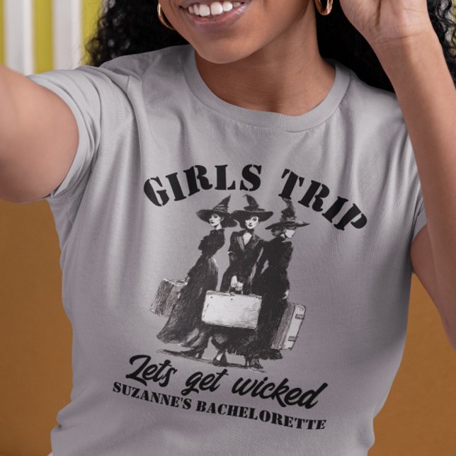 Girls Trip Halloween Witches Custom Party  T Shirt (Skapare uppladdad)