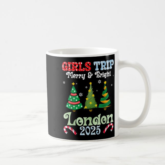 Girls Trip Merry Bright Christmas In London Vacati Kaffemugg (Höger)