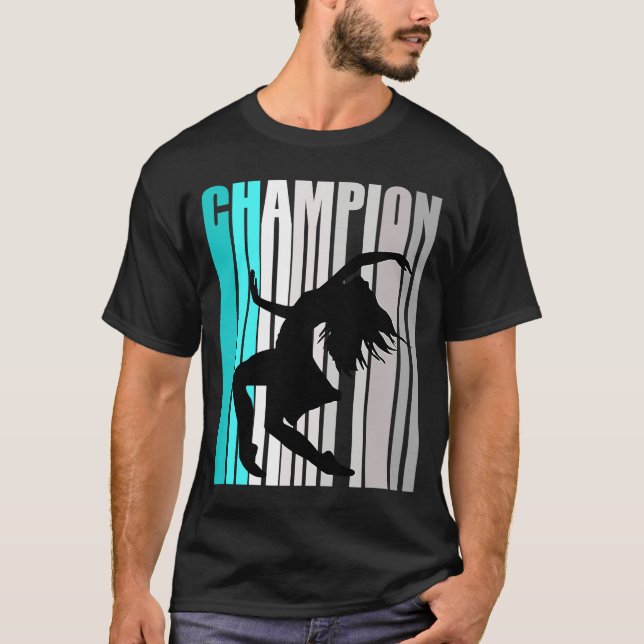 Girls Turcos Dance Champion Musical Dancer T Shirt (Framsida)