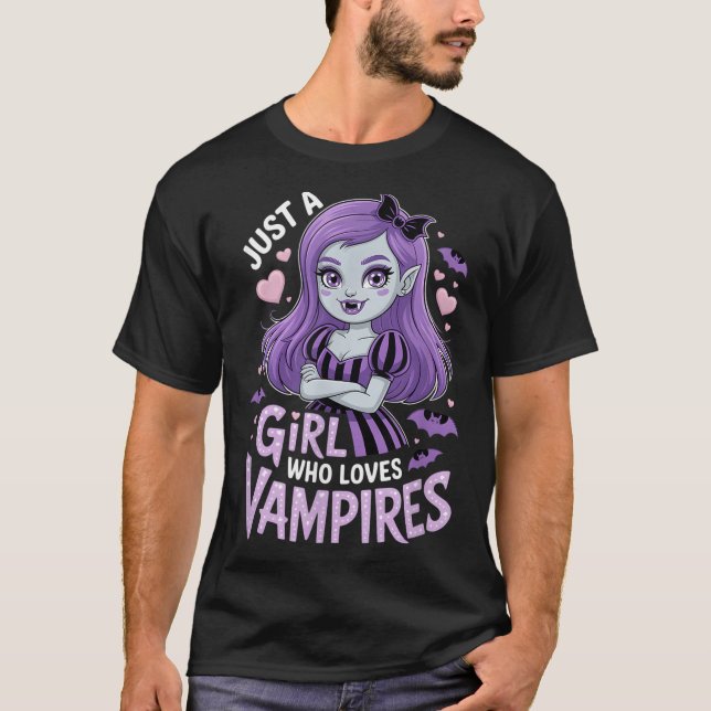 Girls Vamre  T Shirt (Framsida)