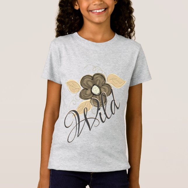 Girls Vild T-shirt (Framsida)