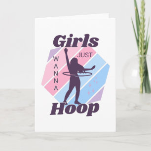 GIRLS vill bara ha ett hälsningskort för RING Kort