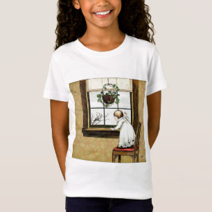 Girls Vintage Naughty Kid Shirt Tee