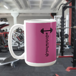 #Girls WHO Hiss Barbell Mugg