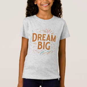 Girls'Dream Big Bra Jersey T Shirt