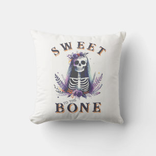 Girlvän Halloween Sweet till Bone Kudde
