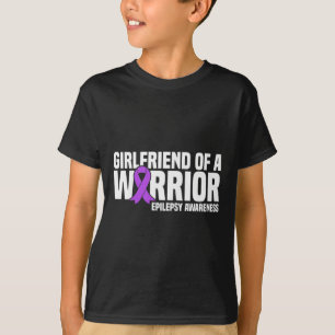 Girlvän till Warrior Lila Ribbon Epilepsy Awa T Shirt