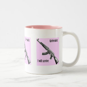 Girlvivalist AK-47 mugg