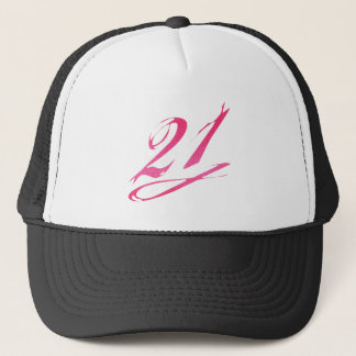 Girly 21:a födelsedagen truckerkeps