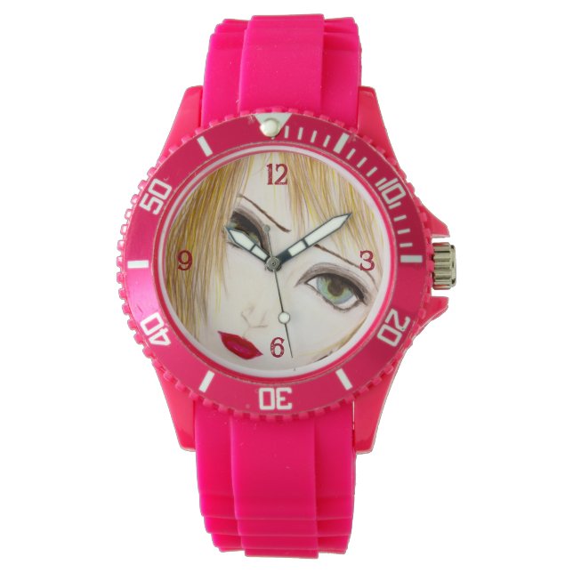 Girly Anime Original Watch Armbandsur (Framsida)