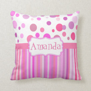 Girly anpassningsbar-kudde, flickans rum kudde