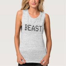 Girly BEAST Bella Flowy Muscle Tank