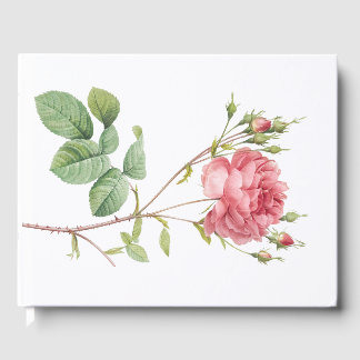 Girly Benice Rosa ros Princess Garden Gästböcker