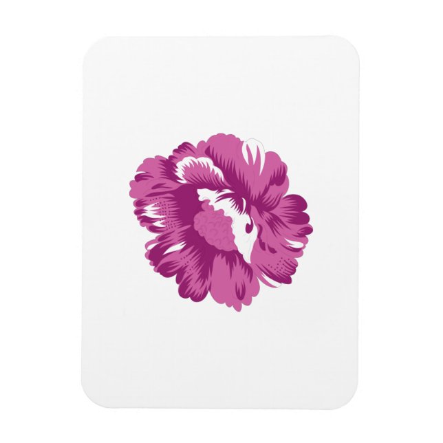 Girly, Blek Megenta, Royal Health Magnet (Vertikal)