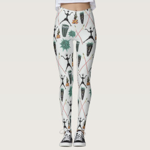 Girly Blommönster Leggings