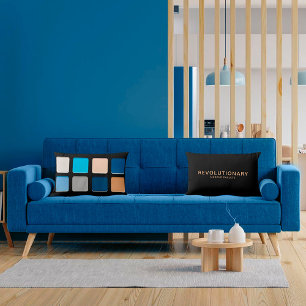 Girly Blue Beachy Makeup Pallete Cushion Lumbarkudde